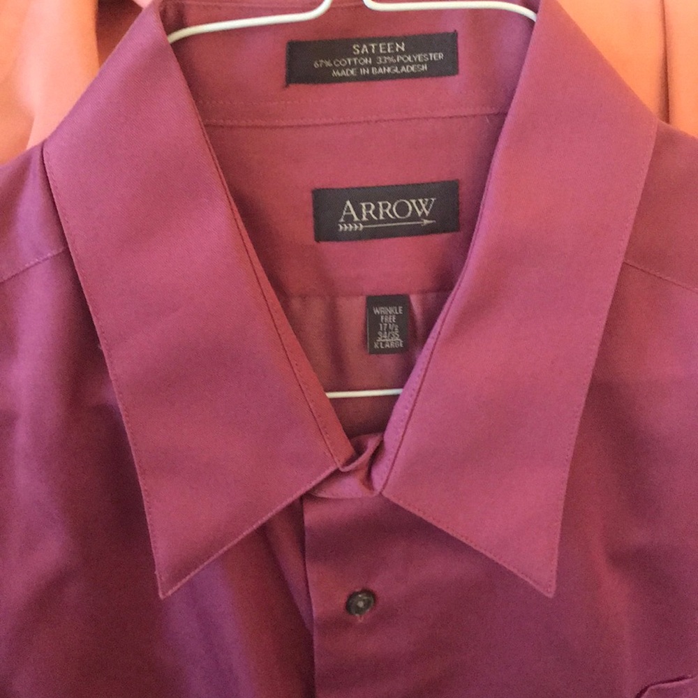 New wrinkle free dress shirt
